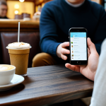 App-Based Pronunciation Practice**

A person sitting at a table in a cozy Moscow cafe, fully clothed in comfortable, modest attire. They are looking at a smartphone displaying a language learning app (like Elsa Speak or a similar fictional app). The background includes a blurred view of other patrons enjoying coffee and pastries. "Perfect anatomy," "correct proportions," "well-formed hands," "proper finger count," and "natural body proportions" are ensured. High-quality digital art, professional lighting, safe for work, appropriate content, fully clothed, family-friendly.

**