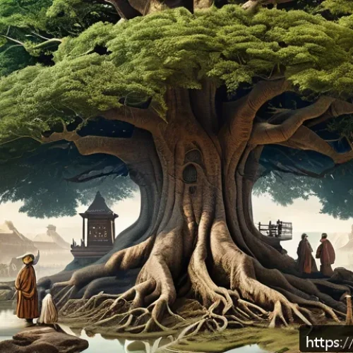 Home 30 영어와 독일어의 관계 - A detailed historical illustration depicting the ancient Indo-European origins of English and German...
