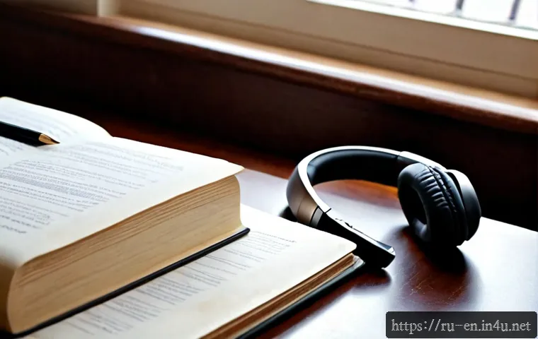 Home 17 영어 학습법 - Photorealistic scene of a Russian adult learner practicing English at a tidy Moscow apartment desk, ...